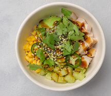 Поке с курицей