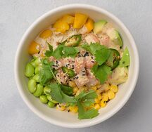 Поке с лососем