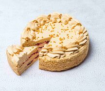 Мини-торт Песочный вишневый