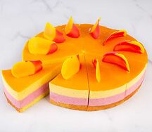 Торт Малина-манго