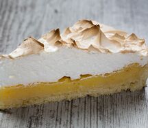 Торт Лимонный с меренгой