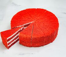 Торт Красный велюровый