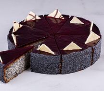 Торт Маково-черничный