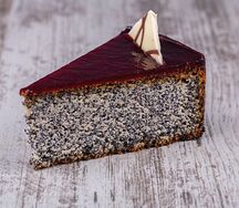 Торт Маково-черничный