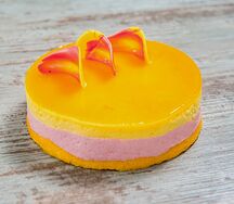 Мини-торт Малина-манго