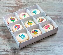 Макарони цветы