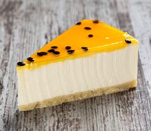 Чизкейк Манго-маракуйя