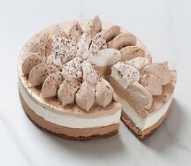 Мини-торт Три шоколада творожный