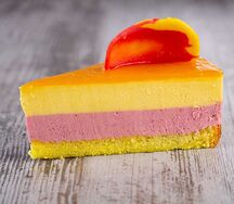 Торт Малина-манго