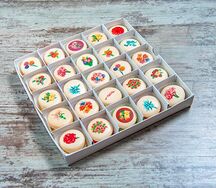 Макарони цветы