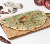 Кутаб со шпинатом