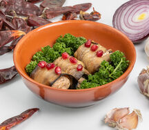 Баклажаны с орехами