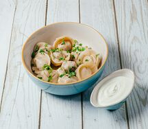 Домик в Дербенте с соленым творогом