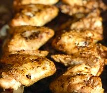 Шашлык из куриных крыльев