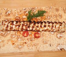 Люля-кебаб из курицы с сыром