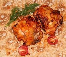 Шашлык куриный из бедра