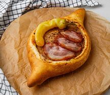 Хачапури Лобиани по-аджарски