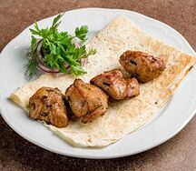 Шашлык из cвинoй шейки