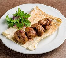 Шашлык из бараньей мякоти