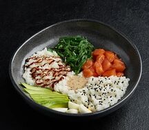 Поке с лососем