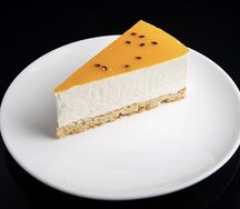 Чизкейк Манго-маракуйя