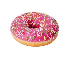 Донат со вкусом клубники