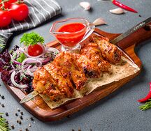 Шашлык из куриных крылышек