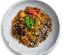 Тяхан с говядиной в соусе Карри