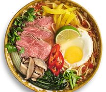 Томатный рамэн биф-чили