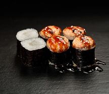 Ролл Маки с морским гребешком