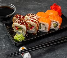 Ролл фирменный Фила унаги