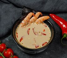Суп с креветками