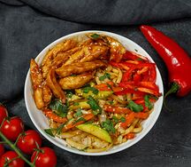 Вок Удон с овощами