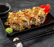 Ролл фирменный Бонито с угрем