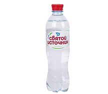 Вода Святой источник с газом