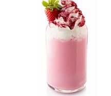 Молочный коктейль Клубника