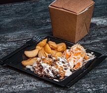 Бизнес-ланч с копченым мясом