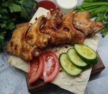 Шашлык из куриных крылышек