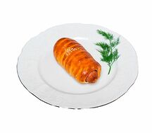 Сосиска в тесте печеная