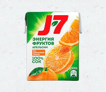 Сок апельсиновый J7 0,2 л