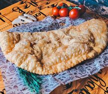 Чебурек с картошкой и грибами Xxl