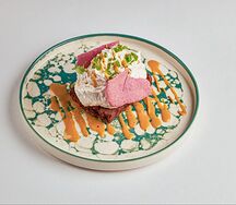 Брауни с кремом шантиль-белиз