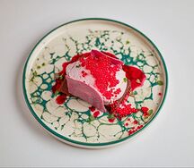 Ягодный ганаш с шоколадным печеньем