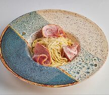 Спагетти с тамбовским окороком