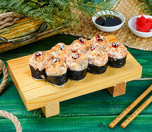 Запеченный ролл Лосось