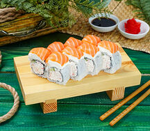 Ролл Филадельфия с крабом