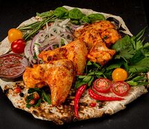 Шашлык из куриных крылышек