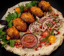 Грибы шампиньоны на мангале