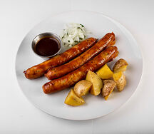 Колбаски из курицы