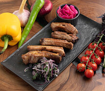 Шашлык из свиных ребер